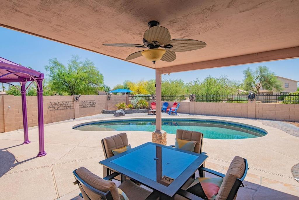 Boho Chic Arizona Villa W Pool & Mini Golf Casa Grande Extérieur photo